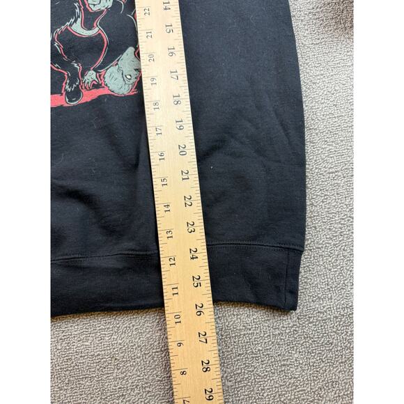 Merry Krampus Gildan Men's Medium Black Heavy Blend‎ Crewneck Sweatshirt - Picture 7 of 8